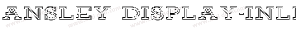 Ansley Display-Inline字体转换